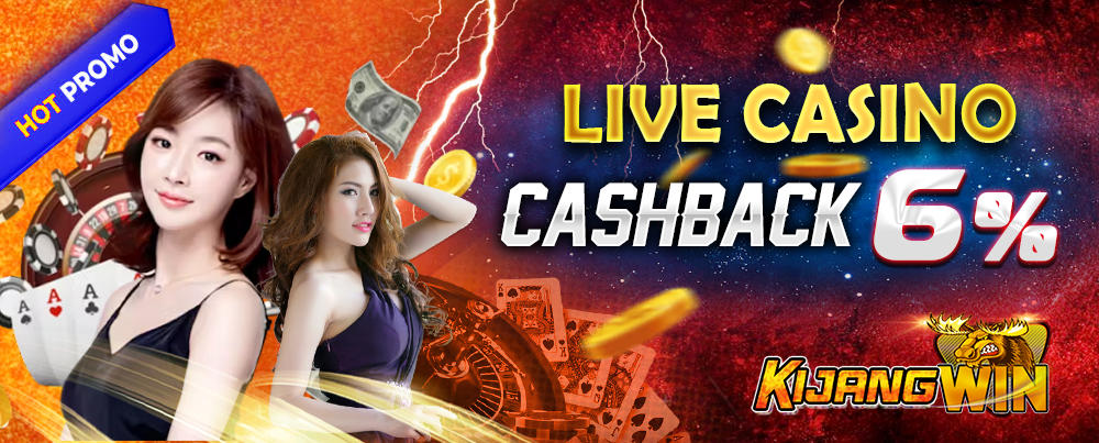 BONUS KASINO CASHBACK 6%!!!